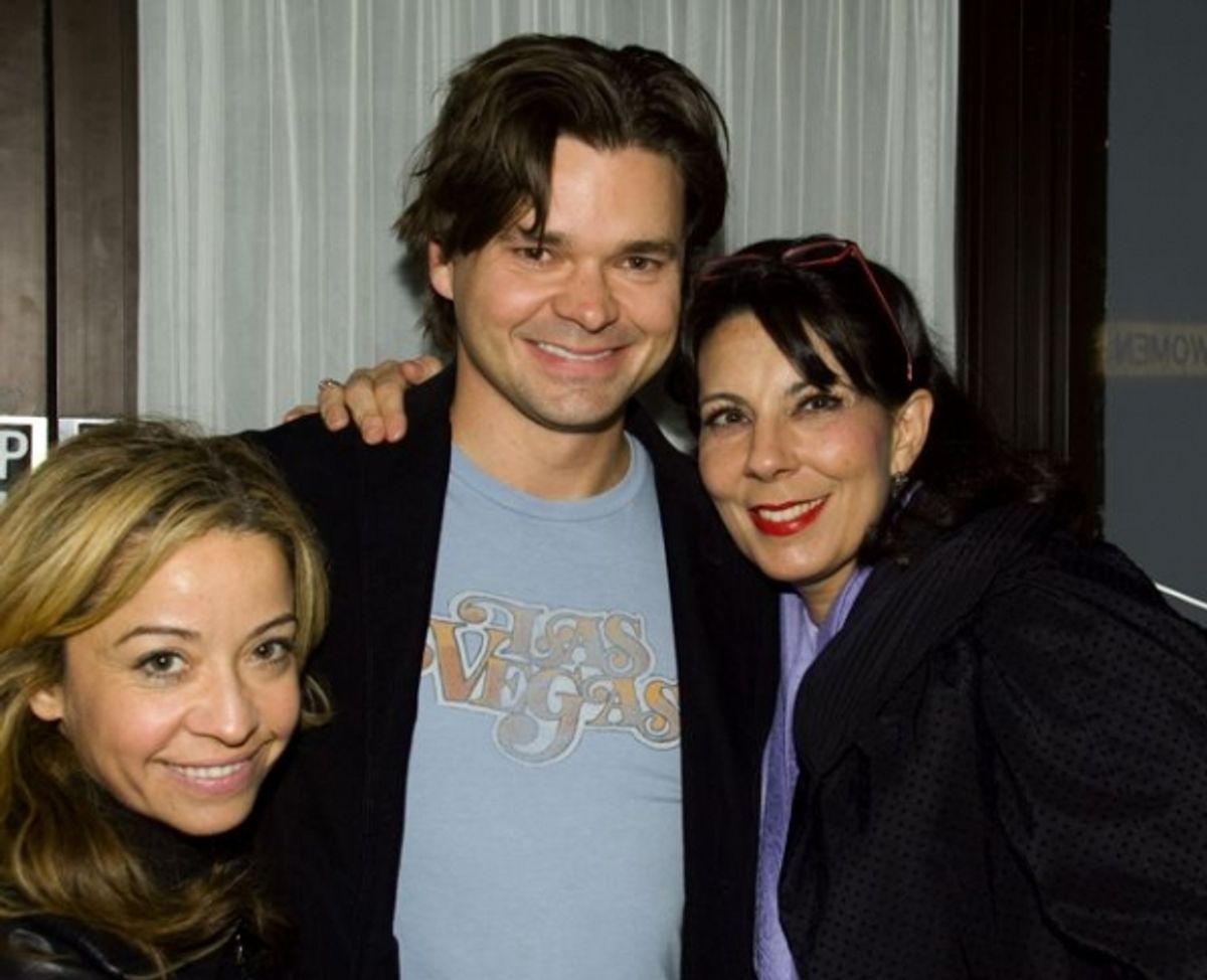 Jen Cody, Hunter Foster & Christine Pedi  at 